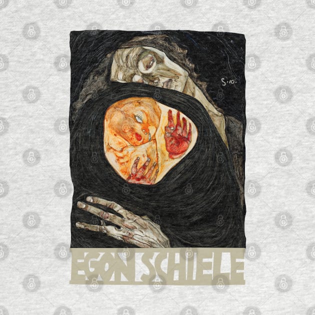 Egon Schiele - Dead Mother by ArtOfSilentium